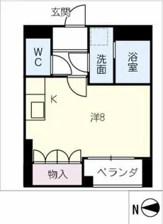 ST昭和橋【3階】の間取り