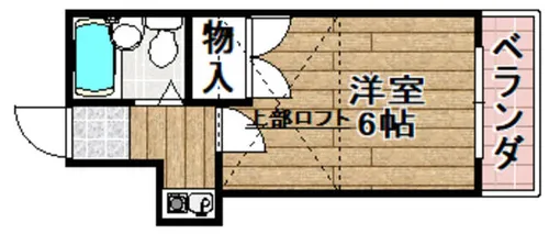 レステ・ビュー桜ヶ丘北町【2階】の間取り