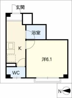 ファインライフ河岸【2階】の間取り