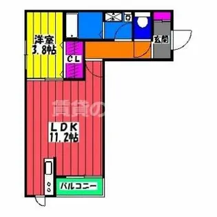 IL GRANDE 春町【103号室】の間取り