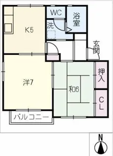 マ・メゾン 弐番館【2階】の間取り