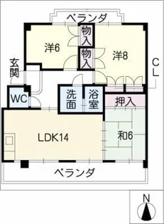 Sunny Life U【2階】の間取り