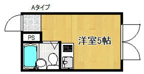 サウスウインド【4階】の間取り