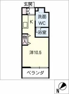 COZY有松【4階】の間取り