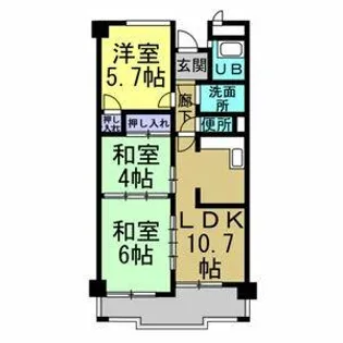 ワイズビル【3階】の間取り