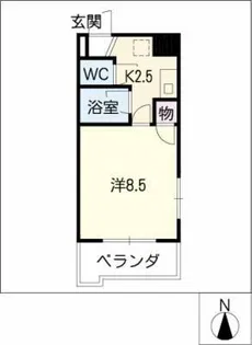 パラシオンFJ【6階】の間取り