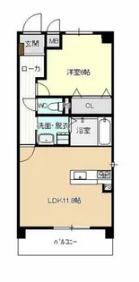ホームクラルス【3階】の間取り