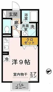 ショコラ・ゲーブルズ【2階】の間取り