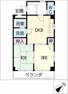 アーバンポイント吹上【3階】の間取り