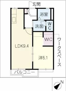 フレグランススズキA棟【2階】の間取り