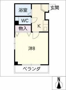 サザンコート【2階】の間取り