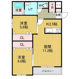 Asteria【2階】の間取り