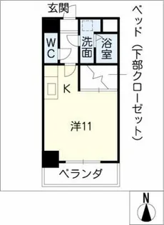 ロゼリア【2階】の間取り
