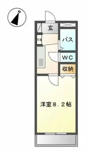 コーポルミナス【2階】の間取り