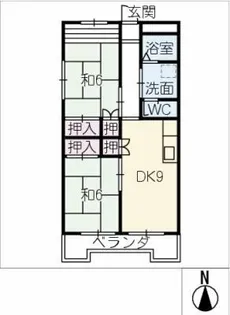 メゾン陽光【3階】の間取り