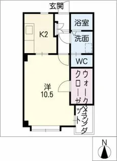 風見乃郷【3階】の間取り