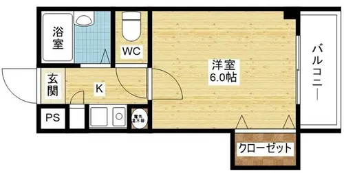 マンションセレーネ【2階】の間取り