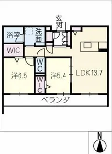 ブランキューブ【3階】の間取り