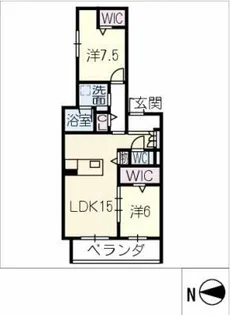 ブランキューブ【3階】の間取り