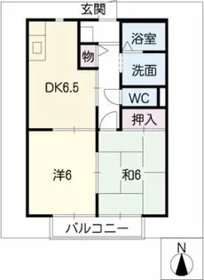 コージーコート【2階】の間取り