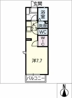 サンマルクⅡ【2階】の間取り