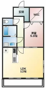 TENOHA TOYOHASHI【401号室】の間取り