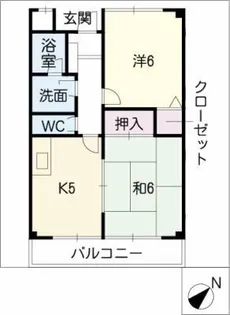Casa Senda【2階】の間取り
