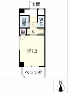 シャルマン千種【2階】の間取り
