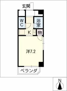 シャルマン千種【3階】の間取り