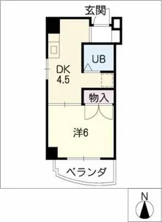 SAN FABIAN【3階】の間取り