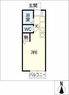 ピアセジュール【2階】の間取り