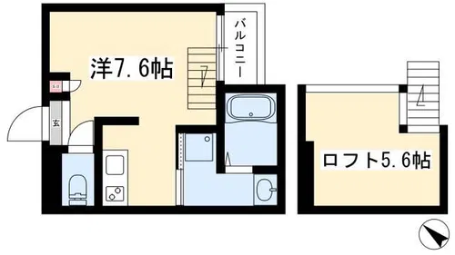 Buffett【2階】の間取り