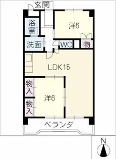 メゾンムラセ【3階】の間取り