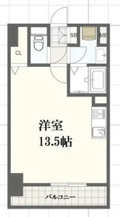 レジデンスh忍町【1階】の間取り