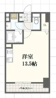 レジデンスh忍町【1階】の間取り