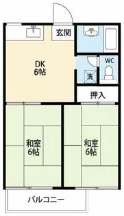 フォーヴルいし川【2階】の間取り