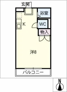 Mh-Arc南ヶ丘【1階】の間取り