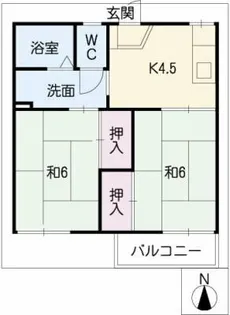 サンクレスト昭和【1階】の間取り