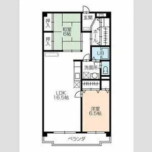 ヴィラ リブラン【202号室】の間取り