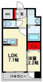 YSP八幡【4階】の間取り