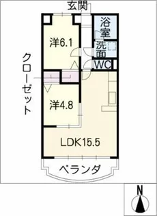 Metis Won【2階】の間取り