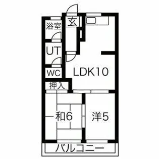 エクセレントパーク【2階】の間取り