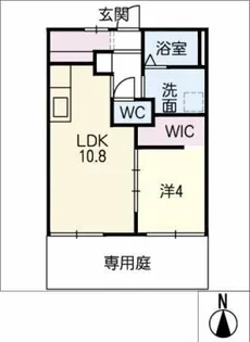 クレスト91【1階】の間取り