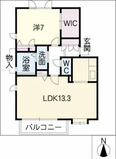 ラフィーネ【2階】の間取り