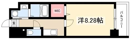 リラ出来町【9階】の間取り