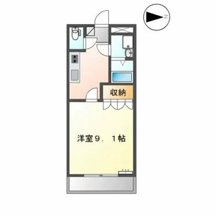 ハートピア草木【2階】の間取り