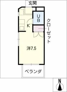 OAK・1【2階】の間取り
