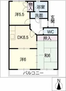 サンジェイド【2階】の間取り
