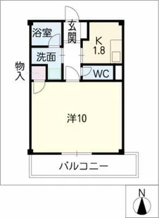 メンデルスゾーン【2階】の間取り