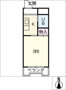 大豊マンション【3階】の間取り
